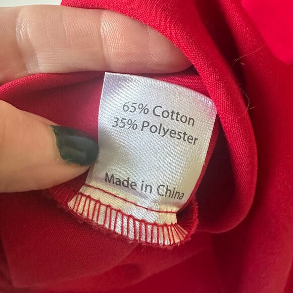 Like New Princess Polly Red Spaghetti Strap Dress Size 2 Homecoming - Picture 7 of 8